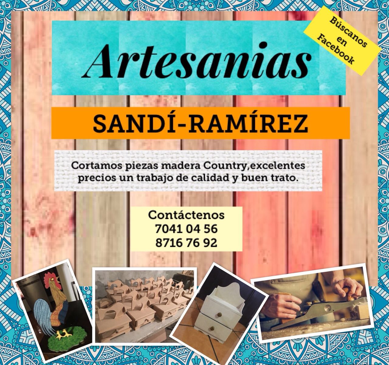 Artesanías Sandí Ramírez.