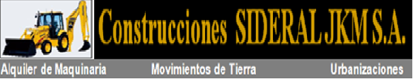 CONSTRUCCIONES SIDERAL JKM SOCIEDAD ANON