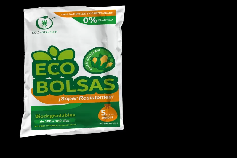 Bolsa de Basura Fecula de Maiz de 10L X 100 unid