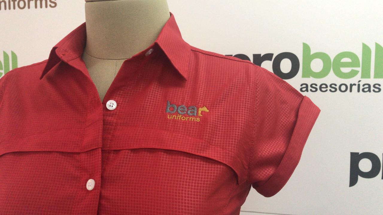 Pax 12u. Camisa Blusa Columbia - imagen 2