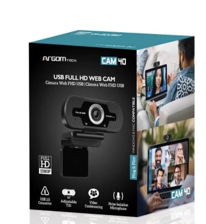 Cámara Web Usb 1080p Argom