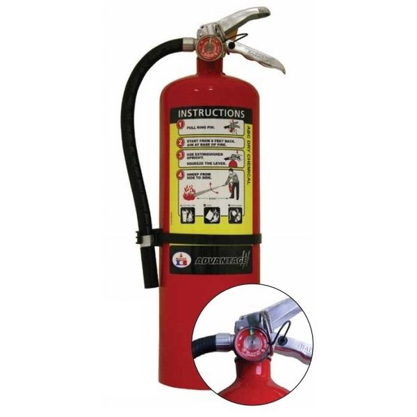 EXTINTOR POLVO QUÍMICO ABC 10LBS