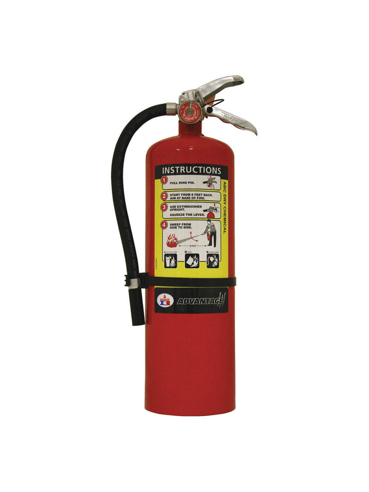 EXTINTOR POLVO QUÍMICO ABC 10LBS - imagen 3