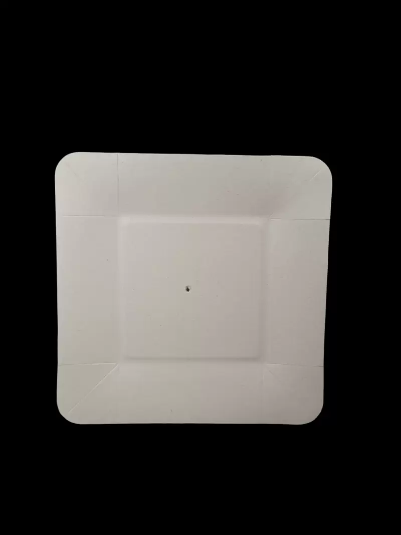 Plato cuadrado Gold 20cm