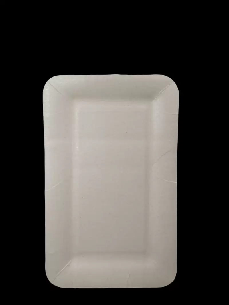 Plato rectangular Gold