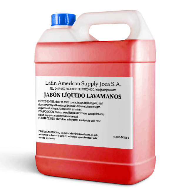 Jabón líquido para manos