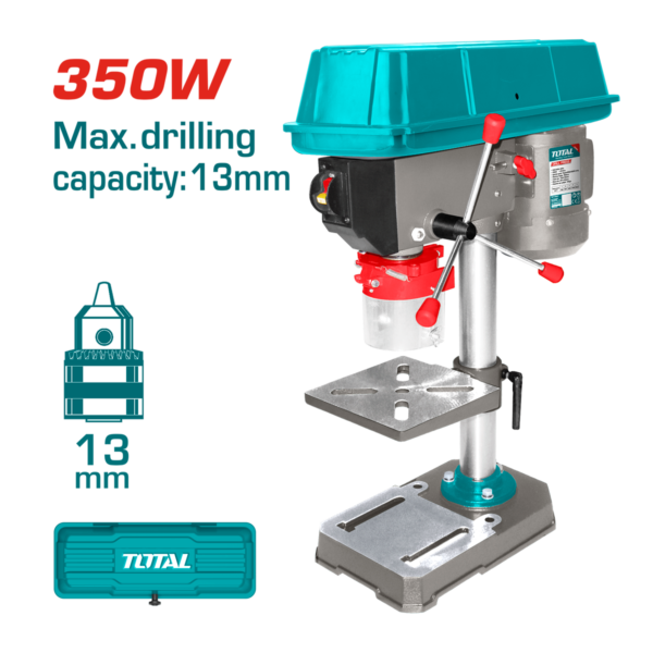 HE/TALADRO PEDESTAL TOTAL 1/2″ 350W