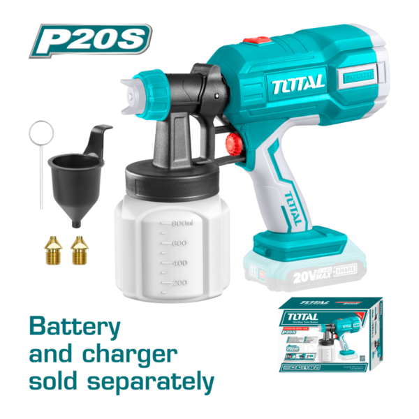 HE/PISTOLA PINTAR ALTA TOTAL 20V S/B