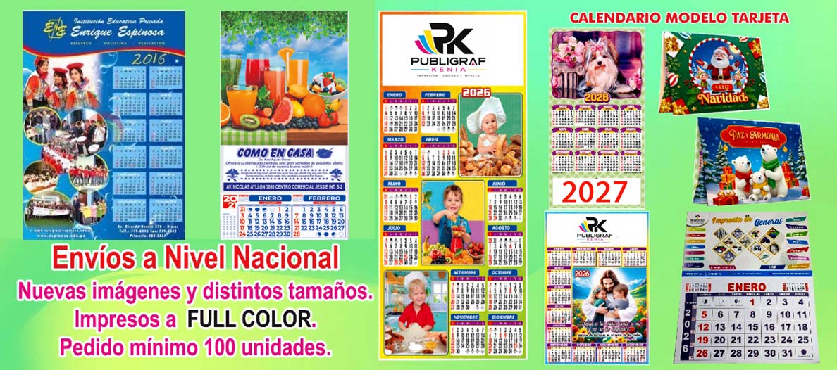 Calendarios Corporativos e Institucionales 2027 - Impresión en Alta Calidad - imagen 4