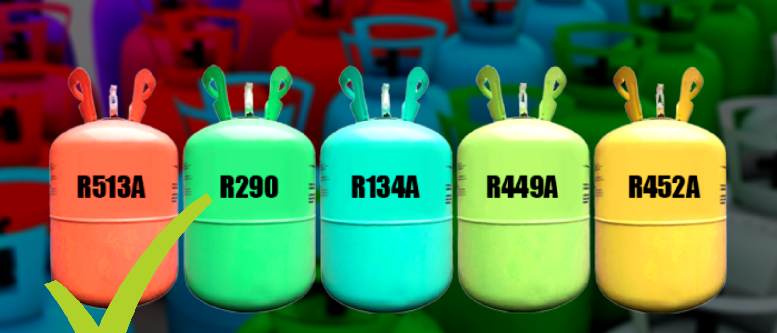 Gas refrigerante