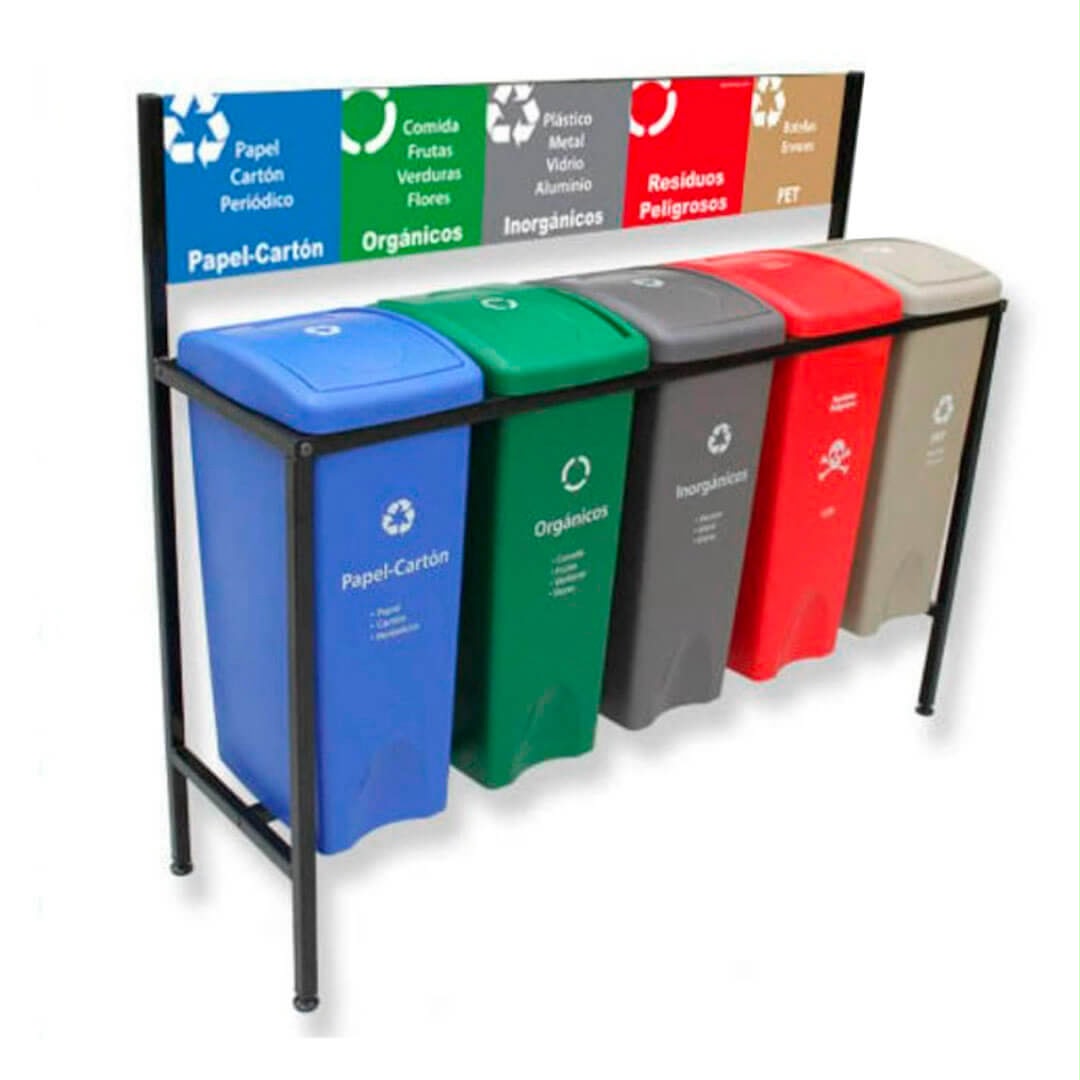 Basureros y estaciones de reciclaje - imagen 2