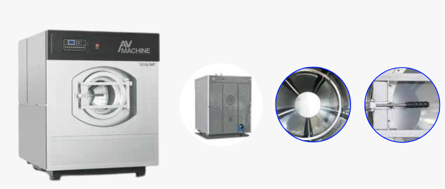 Serie XGQ – Lavadora Extractora Industrial AV - imagen 4