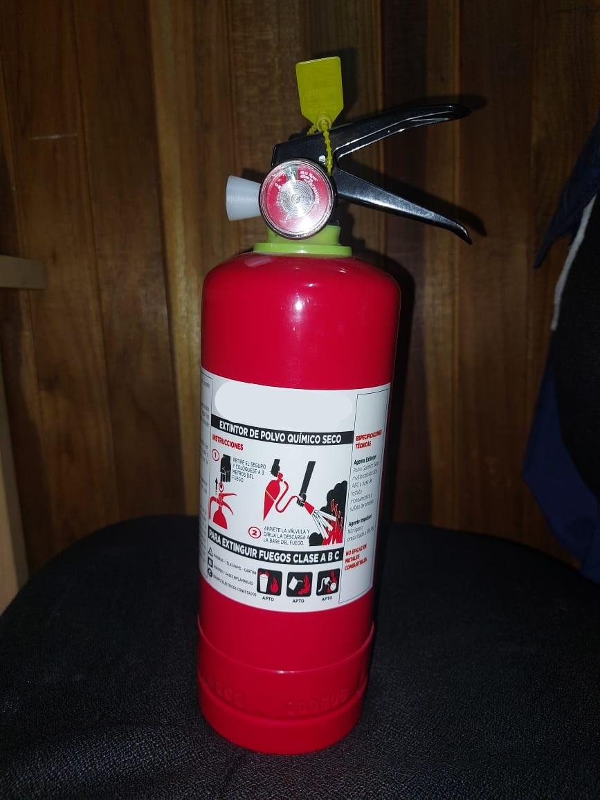 Extintor para vehiculo